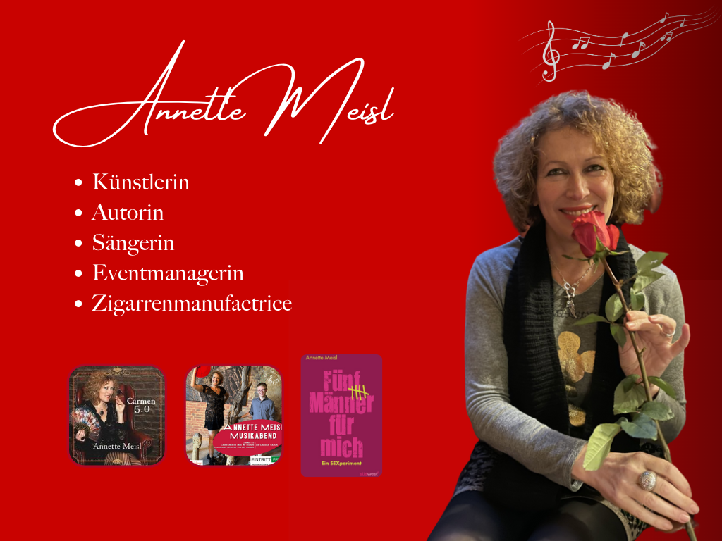 Musikalische Lesung - Annette Meisl - Buchvorstellung - Das geheimnis der Zigarrenkönigin