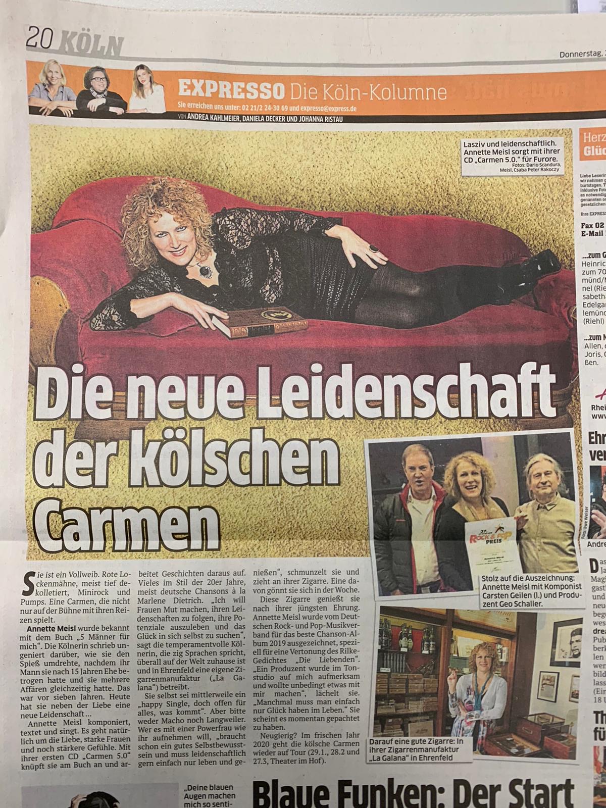 ​Kölnerin Annette Meisl besingt jetzt ihre Liebe(n)